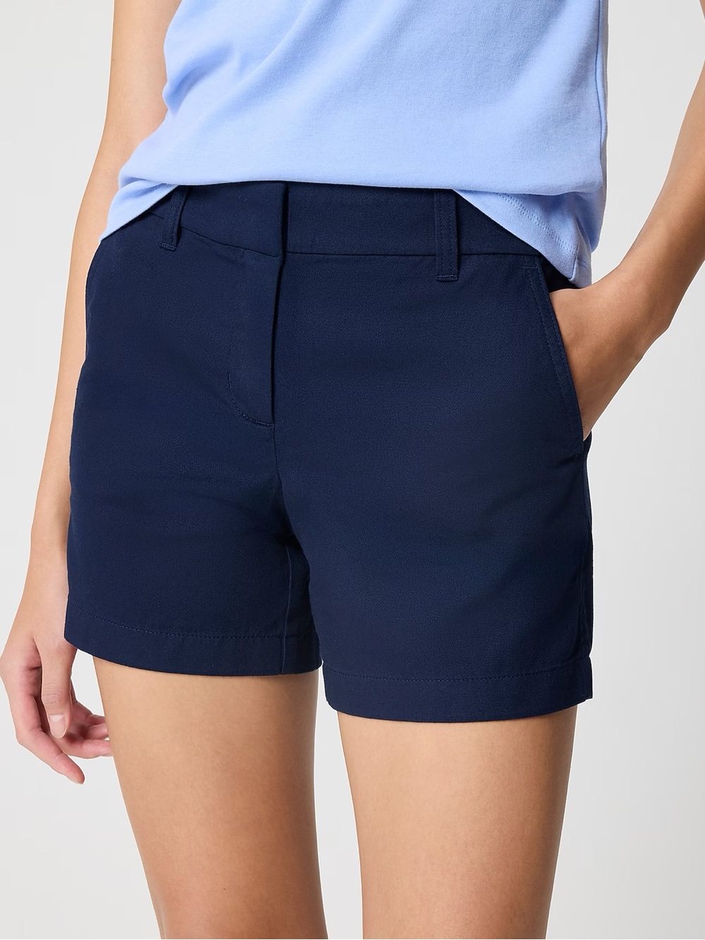 J. Crew Factory 100% Cotton 5” Chino Shorts